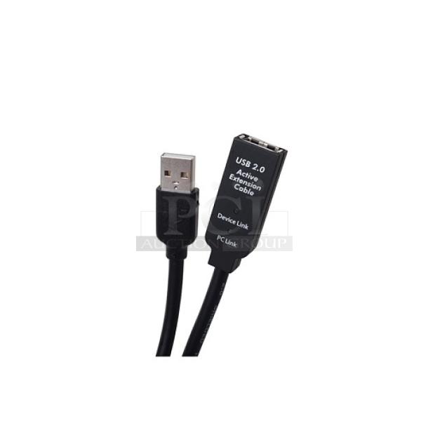 Binary B-USB2-EXTAA-5 USB 2.0 A-A (Male-Female) Extender Cable 5m (16.4') Still in box! - Image 1 of 2
