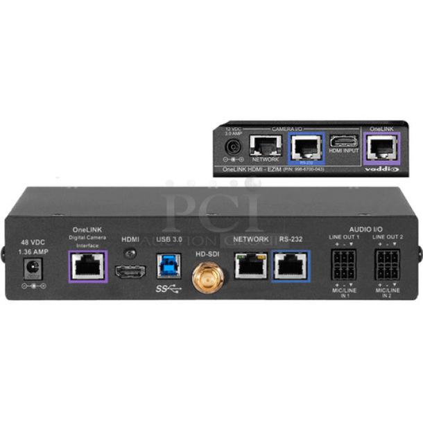 Vaddio Polycom Codec Kit for OneLINK Bridge to EagleEye IV Camera. - Image 1 of 2