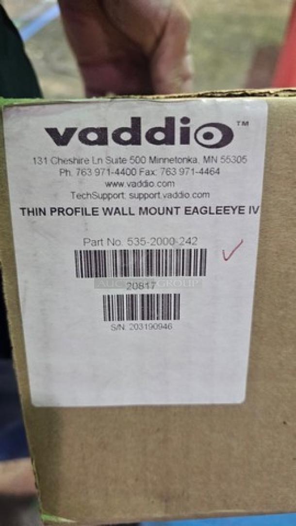 Thin Profile Wall Mount for Polycom EagleEye IV Camera. - Image 3 of 3