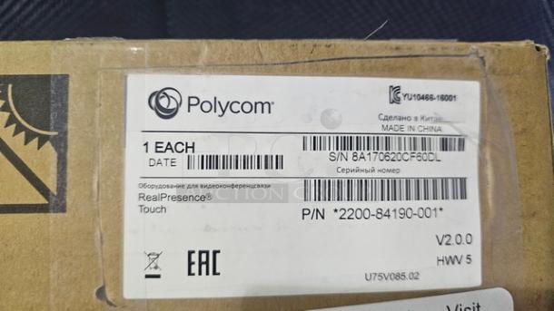 Polycom 2200-84190-001 RealPresence Touch 10.1" LCD Touchscreen Interface - Image 3 of 5