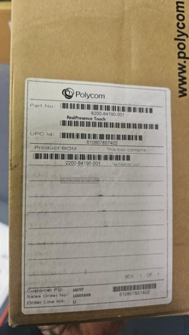 Polycom 2200-84190-001 RealPresence Touch 10.1" LCD Touchscreen Interface - Image 4 of 5