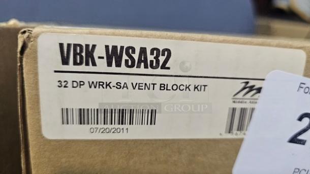 Middle Atlantic Vent Blocker Kit for WRK-SA/WR - 32 Inches Deep - Image 2 of 3