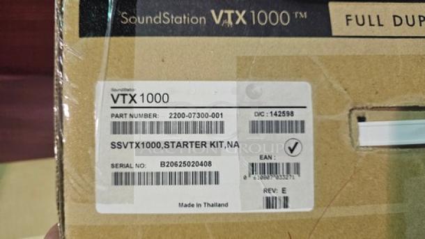Polycom SoundStation VTX 1000 Conference Phone (2200-07300-001) - Image 3 of 4
