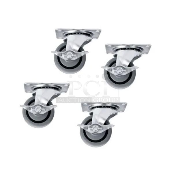 Caster Kit for Slim 5 Series Locking/Fine Floor - Image 1 of 3
