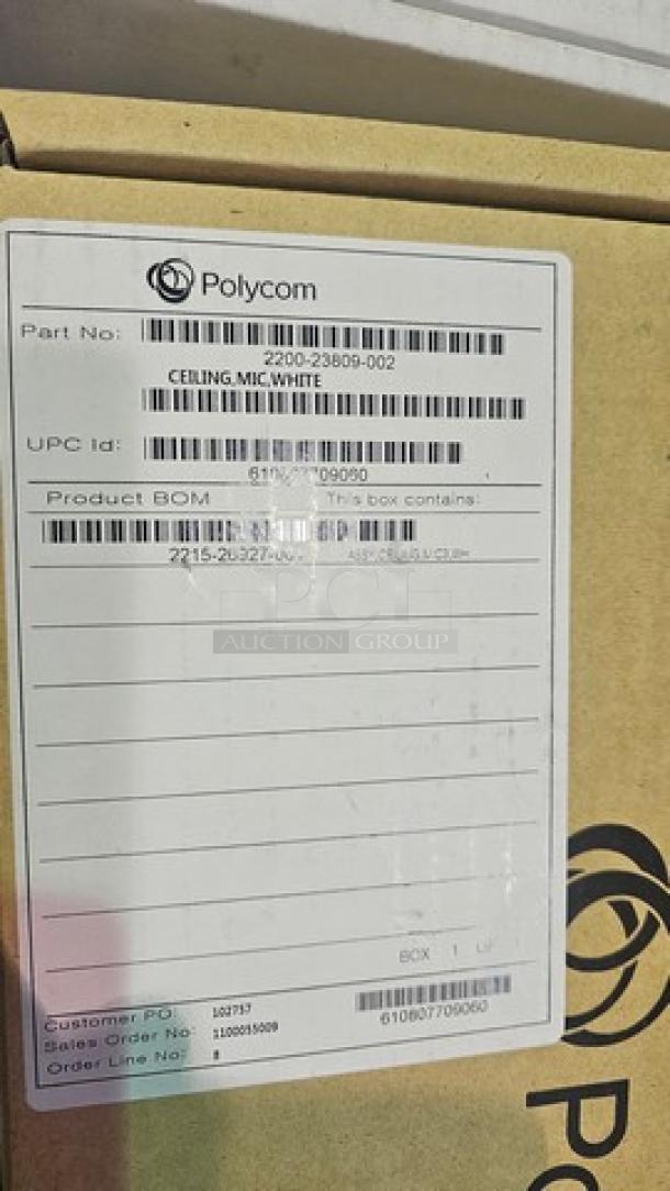 Polycom Ceiling Microphone - Image 2 of 4