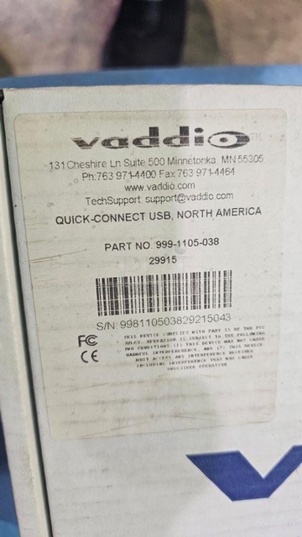 Vaddio Quick-Connect USB Video Interface - Image 3 of 3