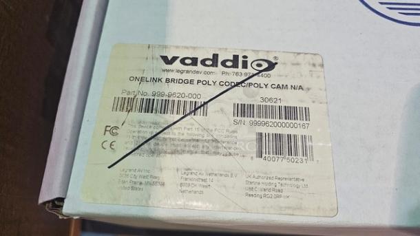 Vaddio Polycom Codec Kit for OneLINK Bridge to EagleEye IV Camera - Image 3 of 3