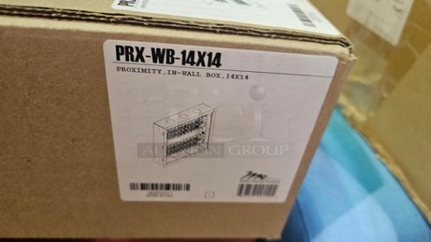 Middle Atlantic 14 x 14" Proximity Series In-Wall Box with Two Lever Lock 4" Mounting Plate for Storing AV System Components. - Image 3 of 3