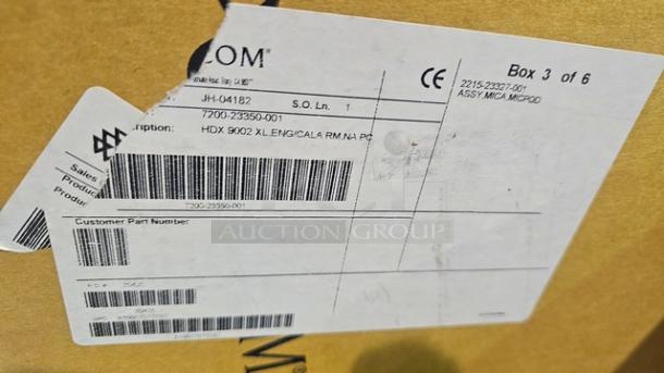 Polycom HDX 9002 (NTSC) Polycom Video Conferencing Equipment - Image 2 of 3