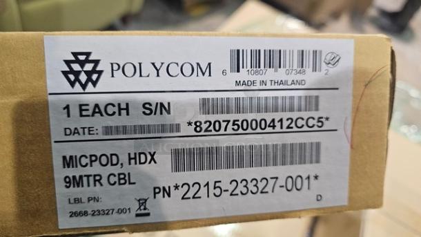 Polycom HDX 9002 (NTSC) Polycom Video Conferencing Equipment - Image 3 of 3