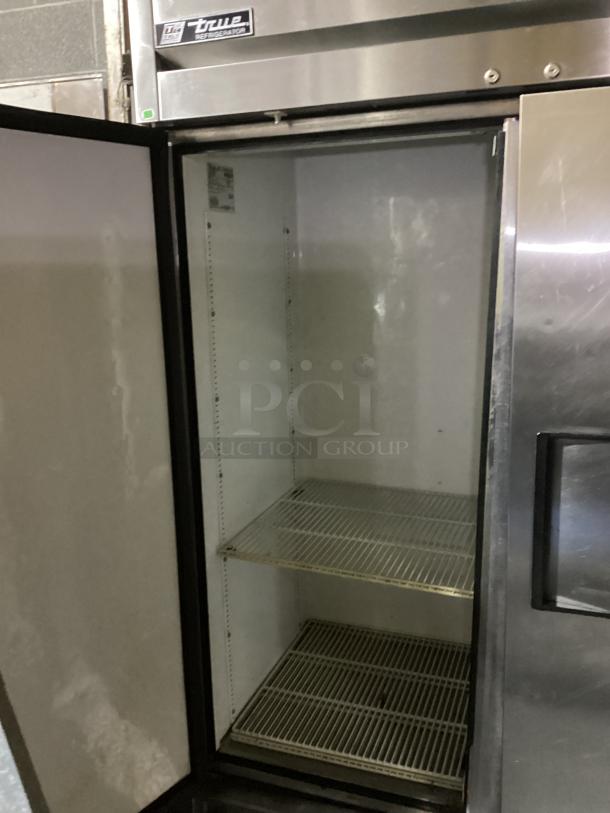 True Double Door Stainless Reach-in Cooler on Castors 
54 x 29-½ x 83 
Model# T-49
R134A - Image 2 of 3