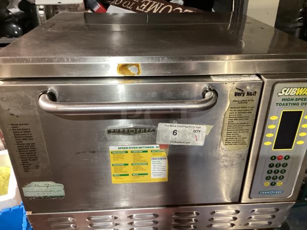 Turbo-Chef Rapid Cook Oven, Tabletop Style
Model# NGC
26 x 23 x 22-¾ - Image 2 of 5