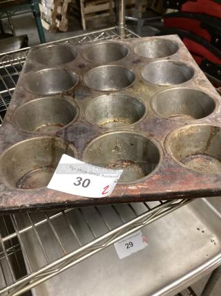 2” muffin pan 
17 x 13