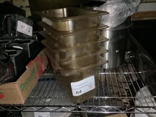 Cambro High Heat Drop Pans 
Qty 5 
Your Bid x 5