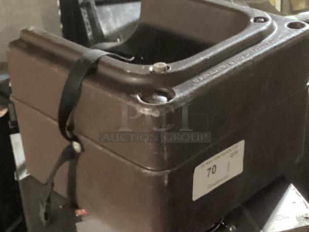 Cambro Booster Seat,  Brown - Image 1 of 2