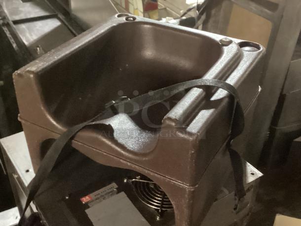 Cambro Booster Seat,  Brown - Image 2 of 2