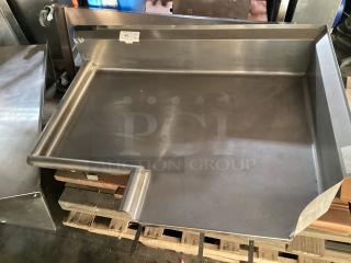 Stainless Steel Left Side Dish Runner Top
48 x 36