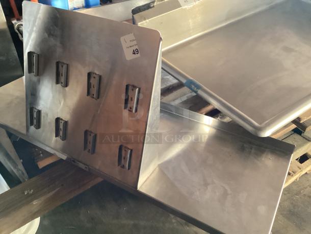 Stainless Steel Wall Mount Shelf
48 x 16 - Image 1 of 2