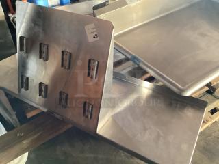 Stainless Steel Wall Mount Shelf
48 x 16