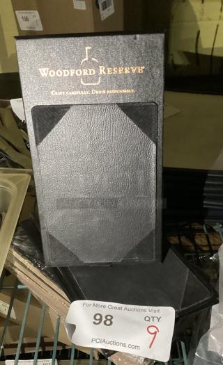 Woodford Reserve Tabletop Menu Boards 
Qty 9
Your Bid x 9