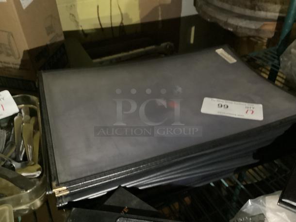 Bifold Menu Slides. Brand New!
Qty 17
Your Bid x 17 - Image 1 of 2
