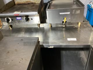 Stainless Steel Low rise Chefs Base