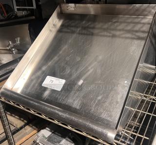 Stainless Steel Wall- Mount Shelf