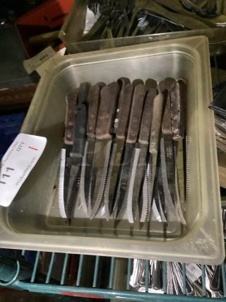 Large Lot of Steak Knifes