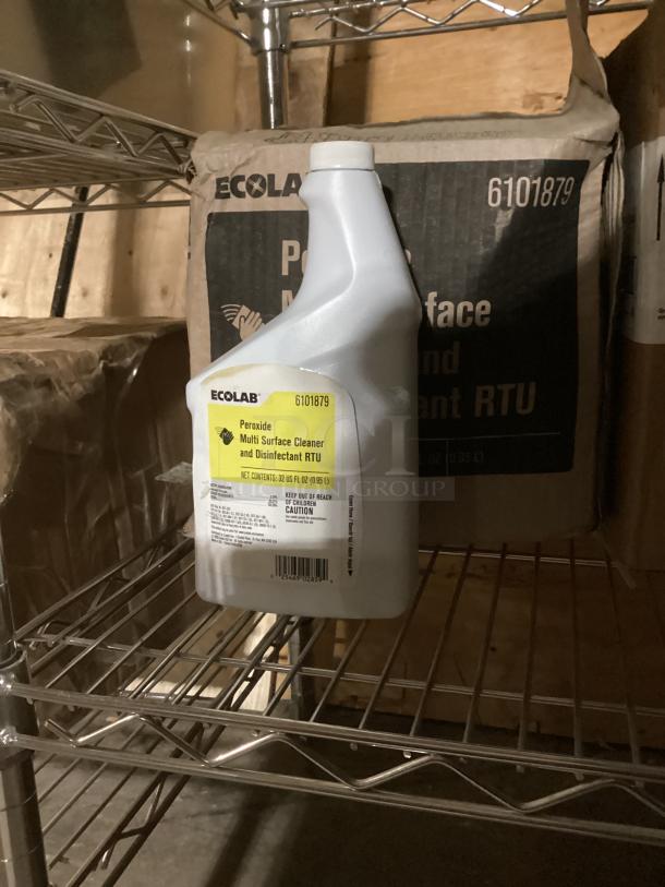 Ecolab Sanitizing Cleaner in Spray Bottles
Qty 6 
Your Bid x 6 - Image 1 of 1