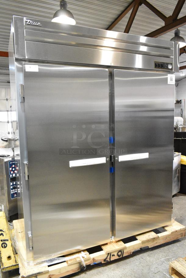 BRAND NEW SCRATCH AND DENT! 2024 True STG2HRI-2S Stainless Steel Commercial 2 Door Roll In Insulated Heated Holding Cabinet. 115/208-230 Volts, 1 Phase. - Image 1 of 5