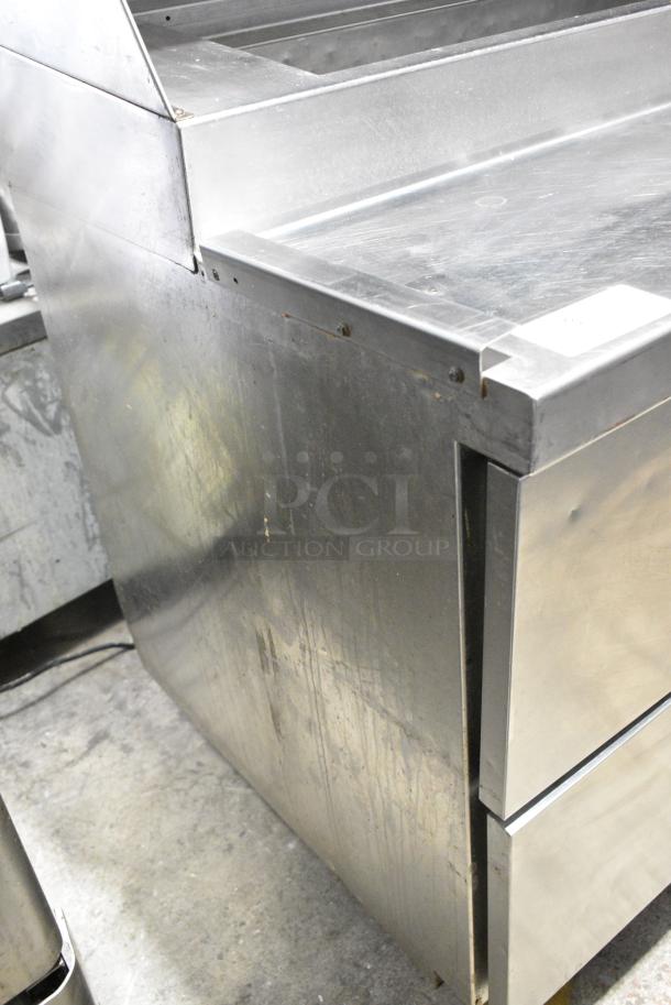 Delfield Stainless Steel Commercial Sandwich Salad Prep Table Bain Marie Mega Top. Tested and Working! - Image 12 of 19