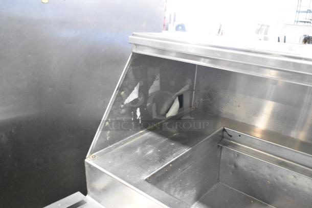 Delfield Stainless Steel Commercial Sandwich Salad Prep Table Bain Marie Mega Top. Tested and Working! - Image 13 of 19