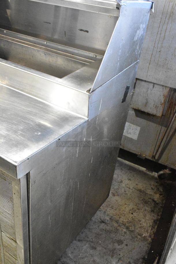 Delfield Stainless Steel Commercial Sandwich Salad Prep Table Bain Marie Mega Top. Tested and Working! - Image 15 of 19
