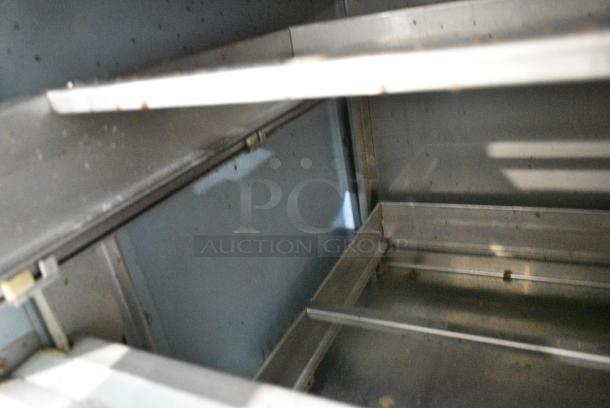 Delfield Stainless Steel Commercial Sandwich Salad Prep Table Bain Marie Mega Top. Tested and Working! - Image 19 of 19