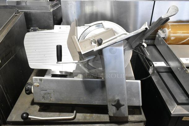 Bizerba Stainless Steel Commercial Countertop Meat Slicer. 120 Volts, 1 Phase. Cannot Test Due To Cut Power Cord - Image 1 of 6