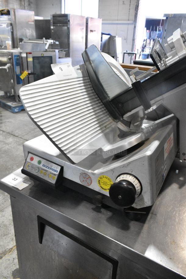 Bizerba SE 12 D Stainless Steel Commercial Countertop Meat Slicer. 120 Volts, 1 Phase. Tested and Working! - Image 2 of 5