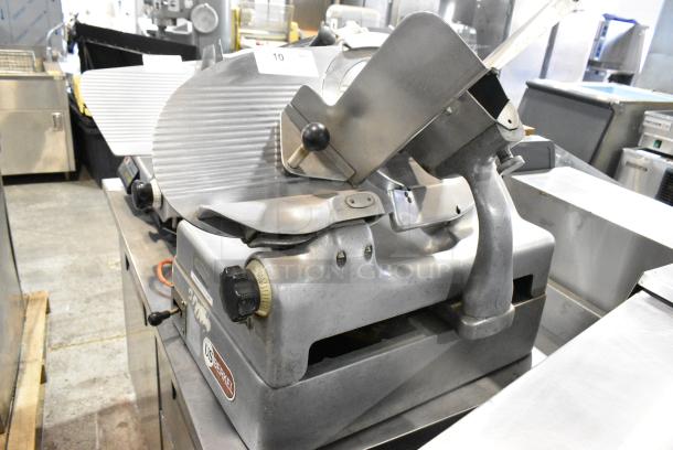 Berkel Stainless Steel Commercial Countertop Automatic Meat Slicer. 120 Volts, 1 Phase. Tested and Working! - Image 1 of 11