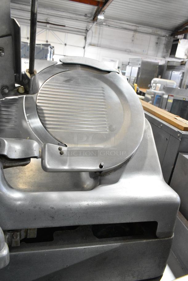 Berkel Stainless Steel Commercial Countertop Automatic Meat Slicer. 120 Volts, 1 Phase. Tested and Working! - Image 3 of 11