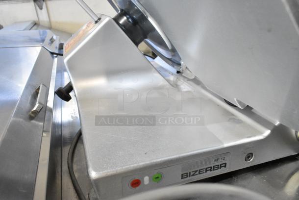 Bizerba SE12 Stainless Steel Commercial Countertop Meat Slicer. 120 Volts, 1 Phase. Tested and Working! - Image 4 of 7