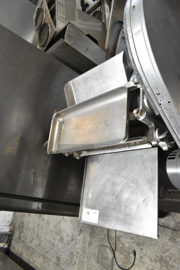 Somerset UR 15 Metal Commercial Countertop Manual Dough Sheeter. 115 Volts, 1 Phase. Tested and Working! - Image 5 of 8