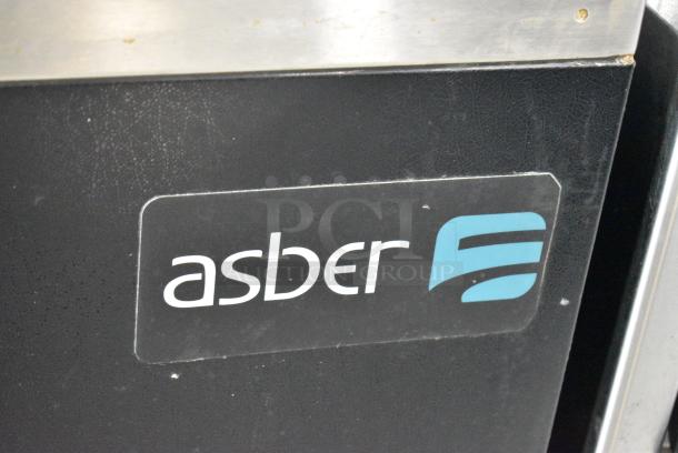 2021 Asber AGF 50 1 Stainless Steel Commercial Back Bar Bottle Cooler w/ 2 Sliding Lids. 115 Volts, 1 Phase. Tested and Working! - Image 2 of 8