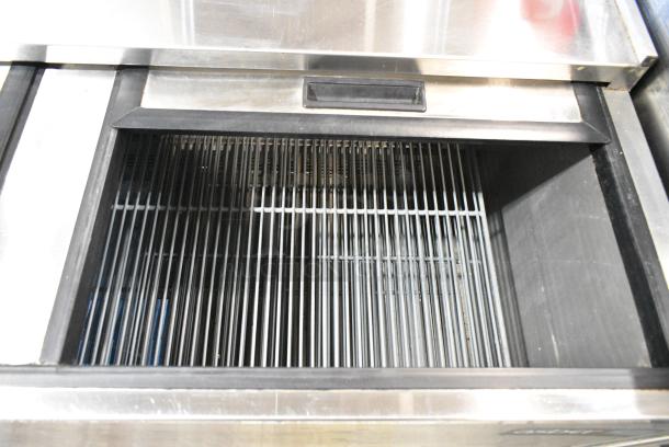 2021 Asber AGF 50 1 Stainless Steel Commercial Back Bar Bottle Cooler w/ 2 Sliding Lids. 115 Volts, 1 Phase. Tested and Working! - Image 3 of 8
