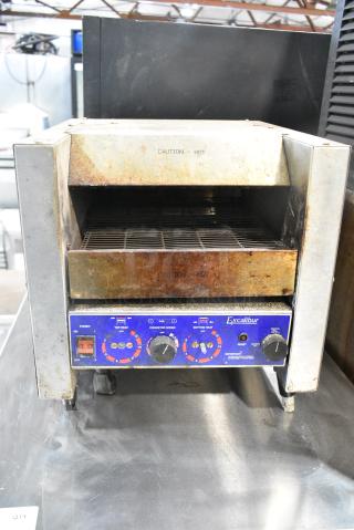 Excalibur Stainless Steel Commercial Countertop Conveyor Toaster Oven. 208 Volts, 1 Phase.