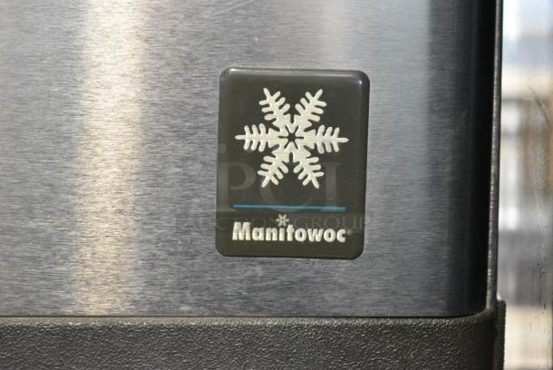 Manitowoc QY0604A Stainless Steel Commercial Ice Machine Head on Commercial Ice Bin. 208/230 Volts, 1 Phase. - Image 2 of 7