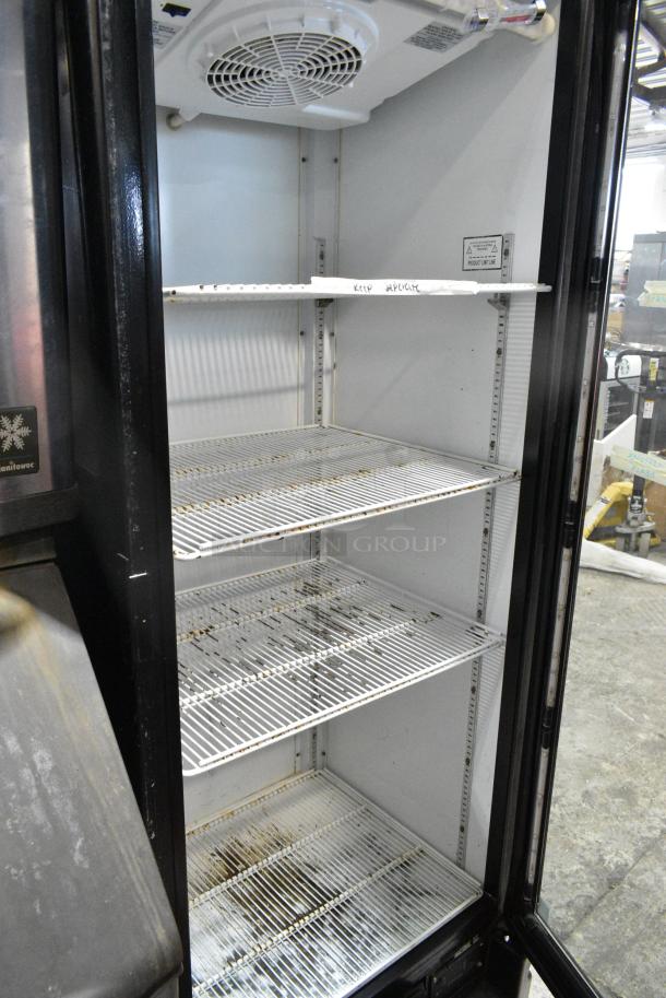 Imbera G319 Metal Commercial Single Door Reach In Cooler Merchandiser w/ Poly Coated Racks. 115 Volts, 1 Phase. Tested and Working! - Image 2 of 4