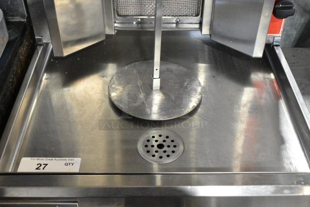 Precision HD Stainless Steel Commercial Countertop Natural Gas Powered Vertical Broiler. - Image 2 of 8