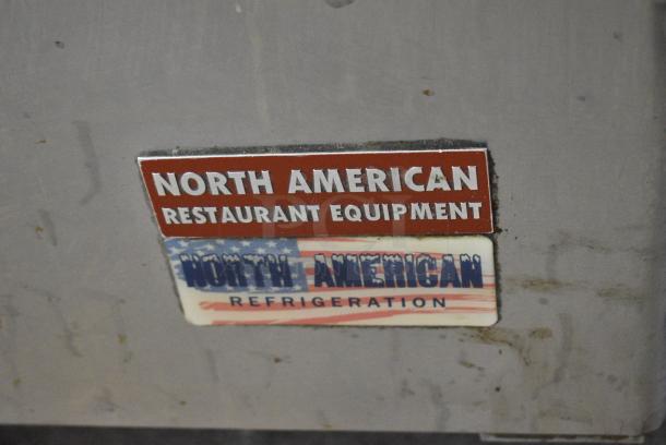 North American ASP60-24 Stainless Steel Commercial Sandwich Salad Prep Table Bain Marie Mega Top on Commercial Casters. 115 Volts, 1 Phase. Tested and Working! - Image 3 of 10