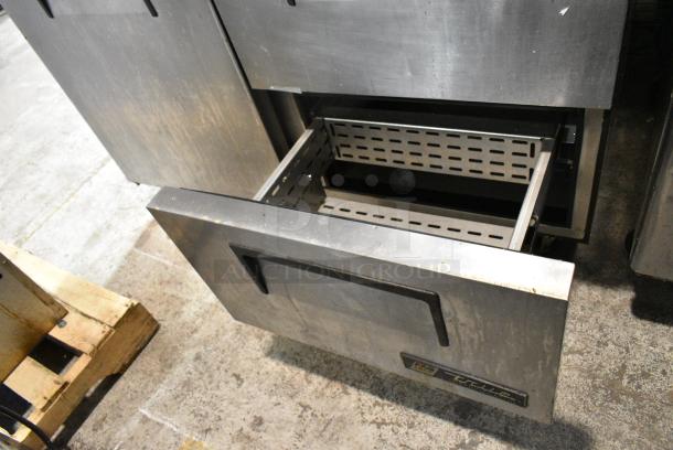 True TWT-48D-2 Stainless Steel Commercial Undercounter Cooler on Commercial Casters. 115 Volts, 1 Phase. Tested and Working! - Image 7 of 9