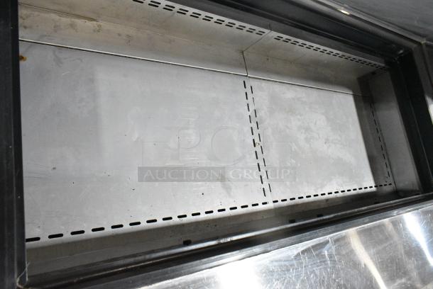 Asber APTM 60 24 HC Stainless Steel Commercial Sandwich Salad Prep Table Bain Marie Mega Top on Commercial Casters. 115 Volts, 1 Phase. Tested and Working! - Image 6 of 10