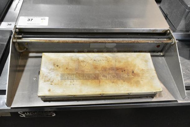 Stainless Steel Commercial Countertop Heat Sealer. 115 Volts, 1 Phase. Tested and Working! - Image 2 of 5